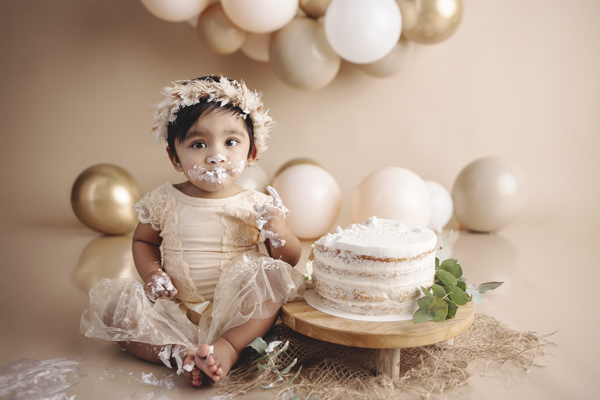 Cake Smash Geburtstag Baby